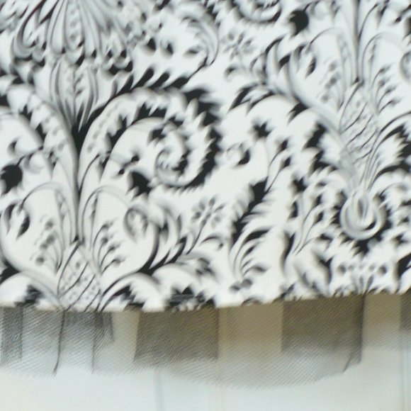 Ruby Rox Black & White Strapless Retro Dress Sz 5 - Picture 2 of 8